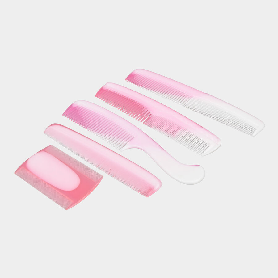 Plastic Hair Comb, Set of 5, , large image number null