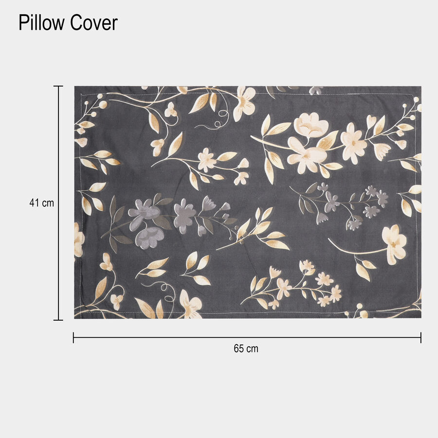 120 GSM Blue Microfiber Double Bedsheet, , large image number null