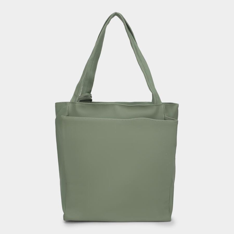 Women's Olive Pu Bag, , large