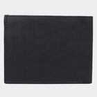 Men's Black Polyurethane Wallet, , small image number null