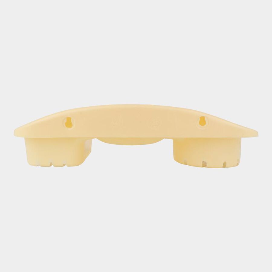 Ivory Plastic Bathroom Stand, , large image number null
