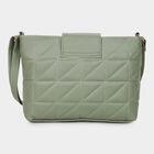 Women's Green Polyurethane Handbag, , small image number null