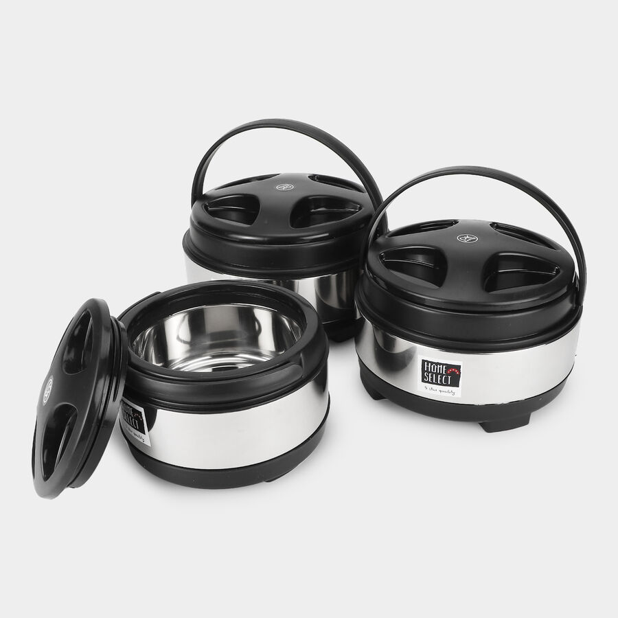 Steel Casserole Set of 3, , large