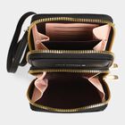 Women's Colour Block Polyurethane Sling Bag, , small image number null