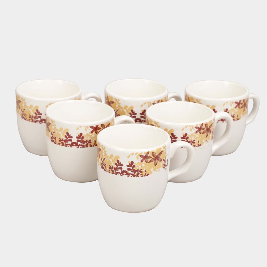 150 ml Stoneware Cup, Set of 6, , large image number null