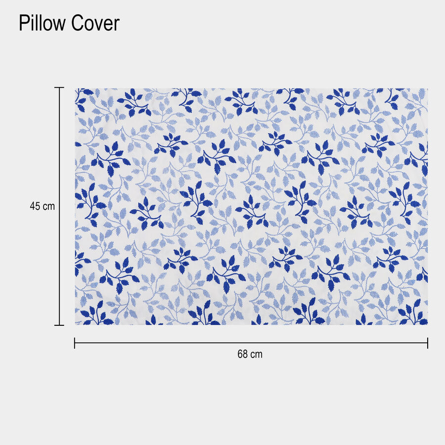 Blue Polyester Pillow Cover, , large