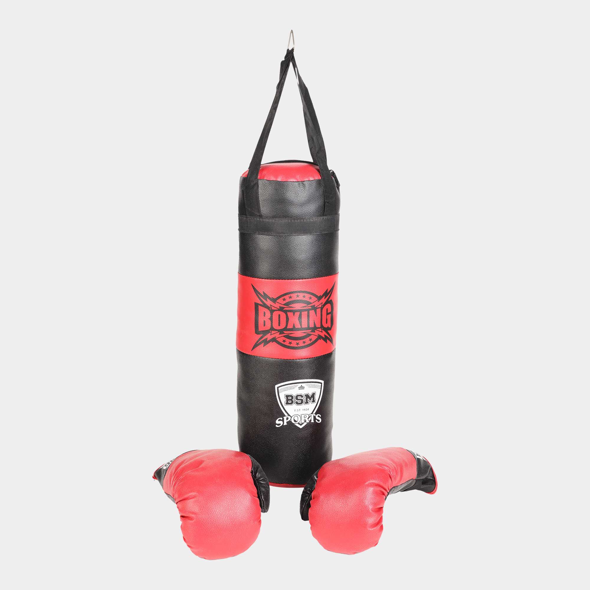 Buchi Fiber Boxing Kit Orange Black 63 cm X 33 cm X 22 cm 900 g Vishal Mega Mart India
