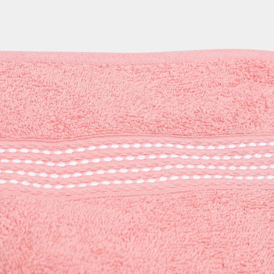 380 GSM Pink Cotton Bath Towel, , large