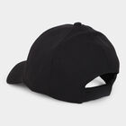 Men's Black Fabric Cap, , small