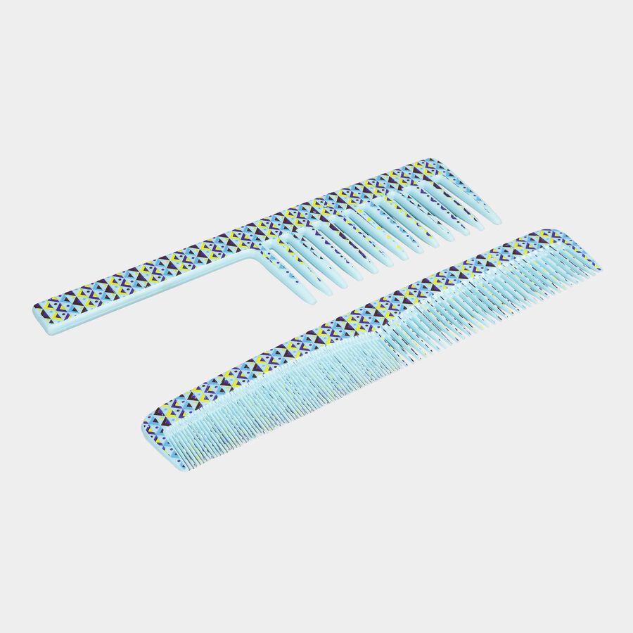 Plastic Hair Comb, Set of 2, , large image number null