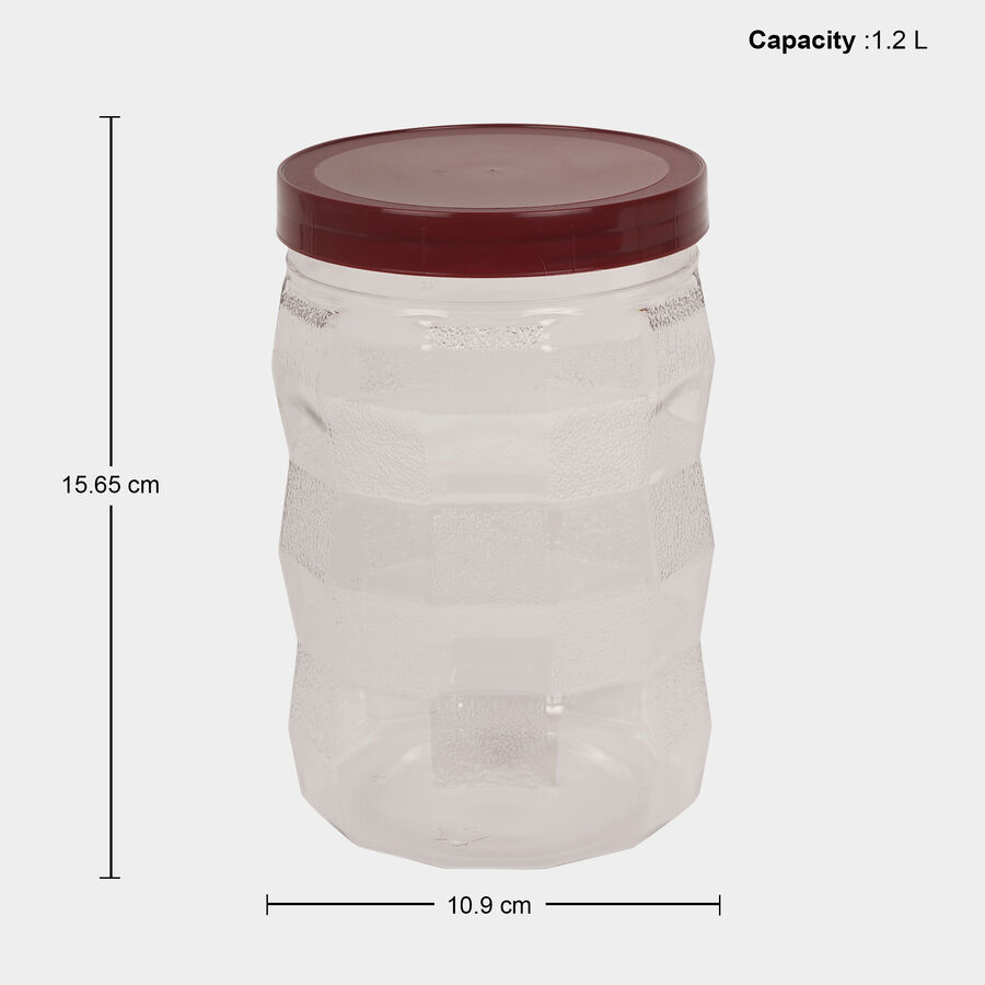 1.2L Plastic Container Set of 2, , large