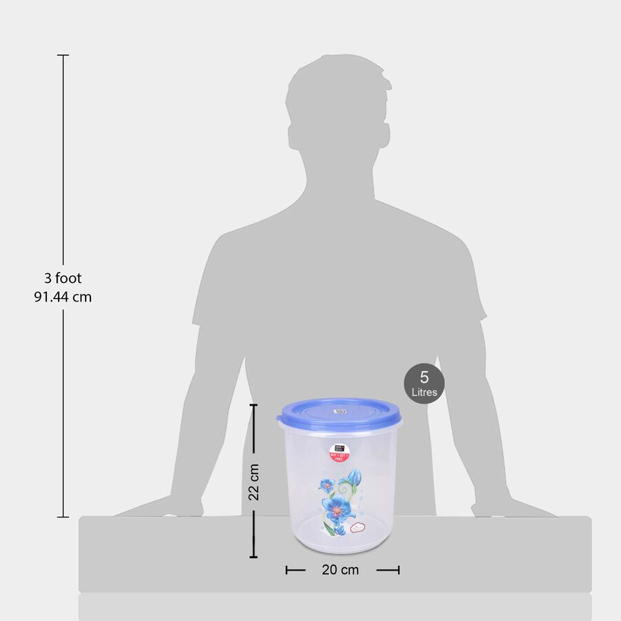 5 L Plastic Container, , large image number null