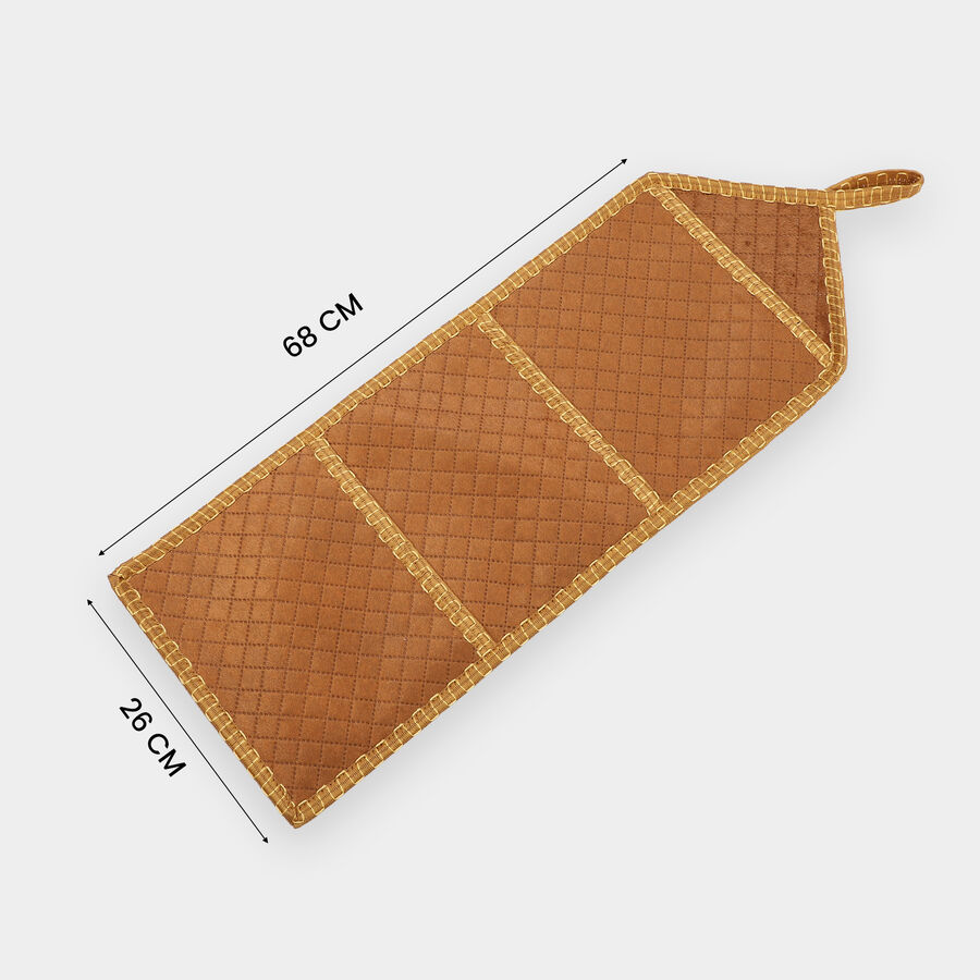 Brown Polyester Cotton Wall Hanging, , large