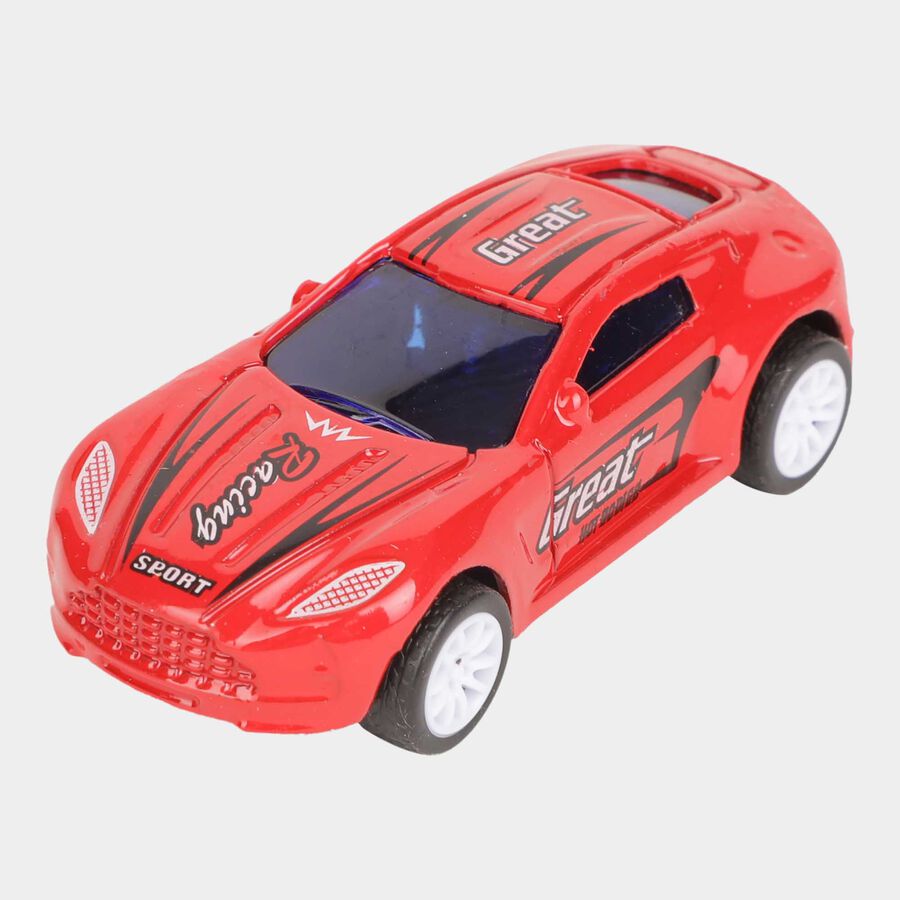 Plastic Battery Operated Car, Red, 24 X 16 X 17 cm, , large image number null