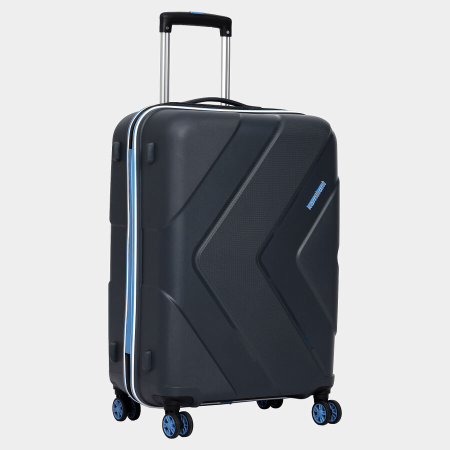 8 Wheels Black Polypropylene Trolley, , large image number null