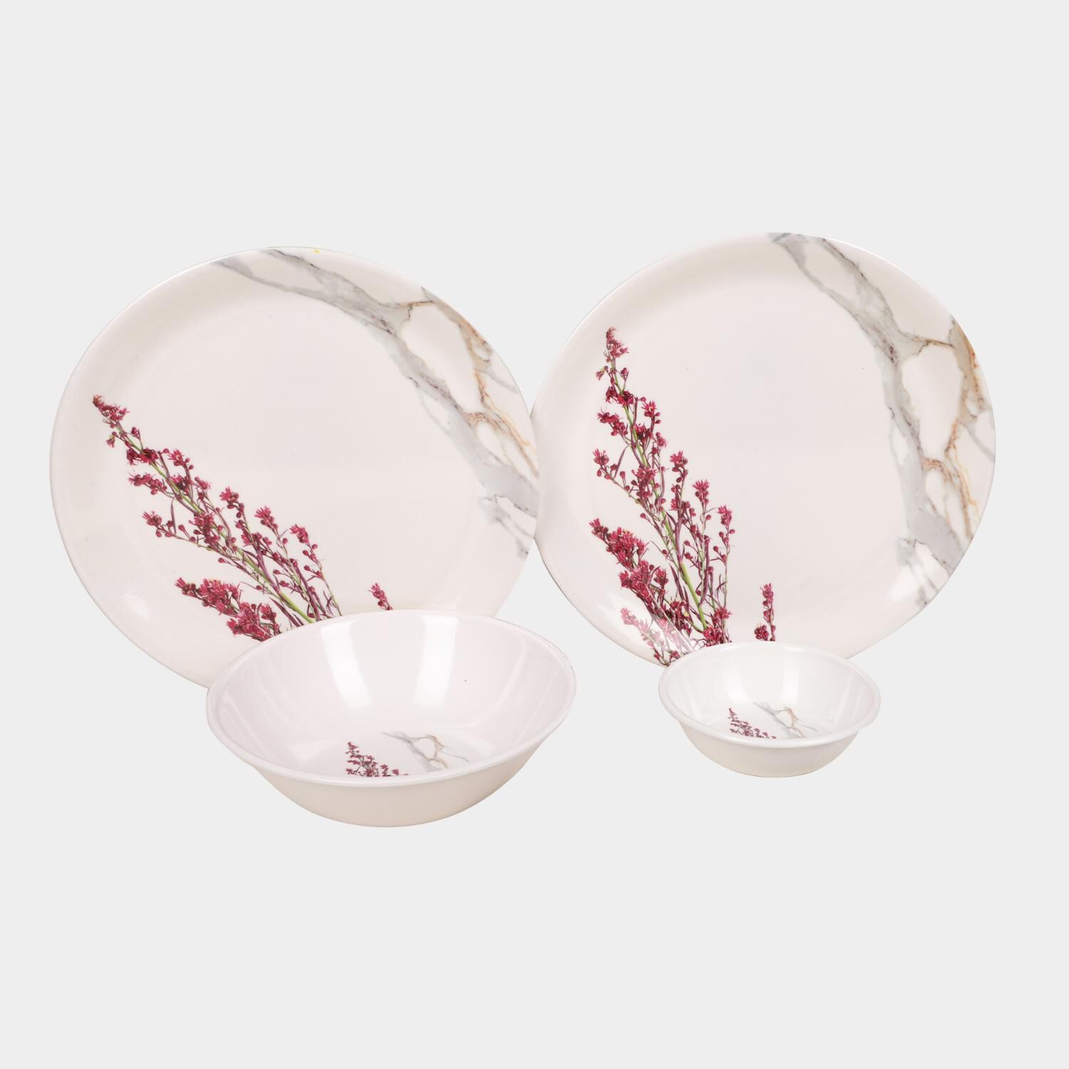 Home Finery                         Melamine Dinner Set 20 Pcs