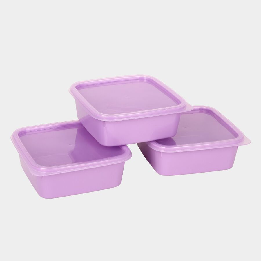 500 ml Plastic Container Set of 3, , large image number null