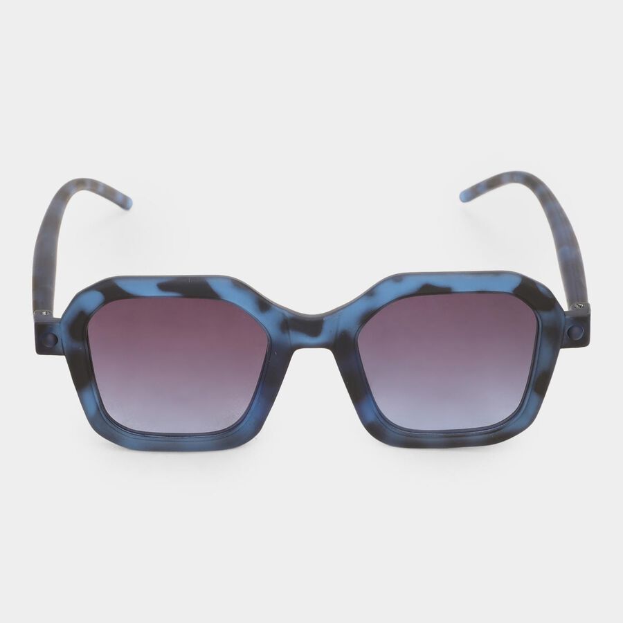 Men's Plastic Gradient Square Sunglasses, , large image number null