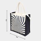Dark Blue Canvas Lunch Bag, , small image number null