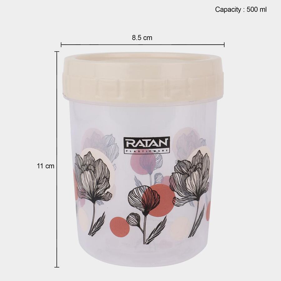 500 ml Plastic Container Set 4, , large image number null