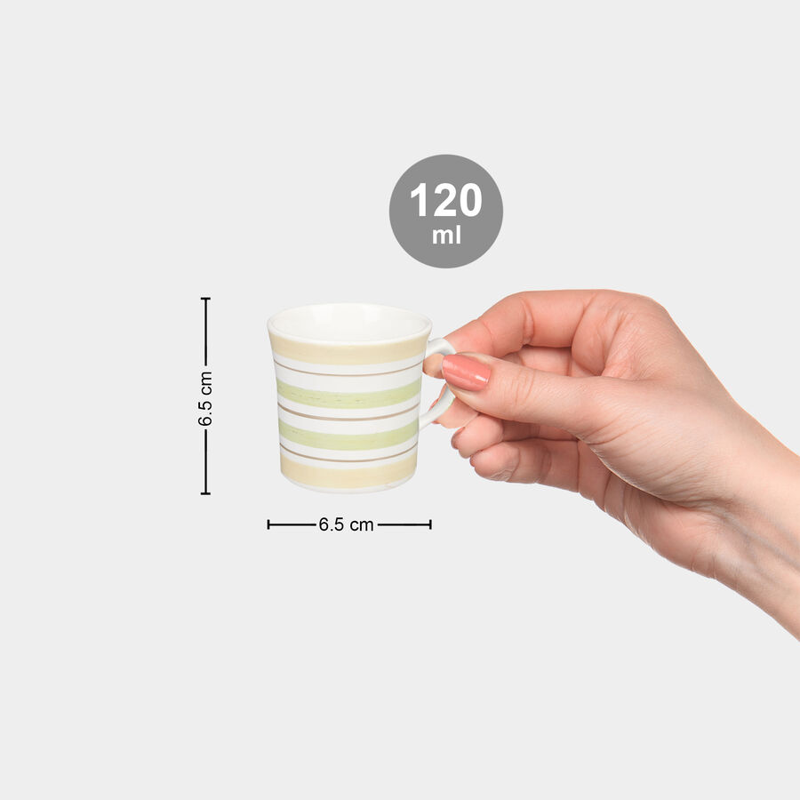 120 ml Stoneware Cup, Set of 6, , large image number null