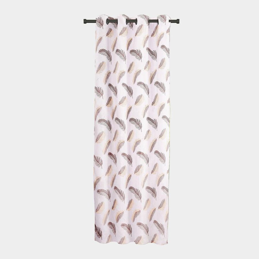 7ft. Cream Microfiber Door Curtain, , large image number null
