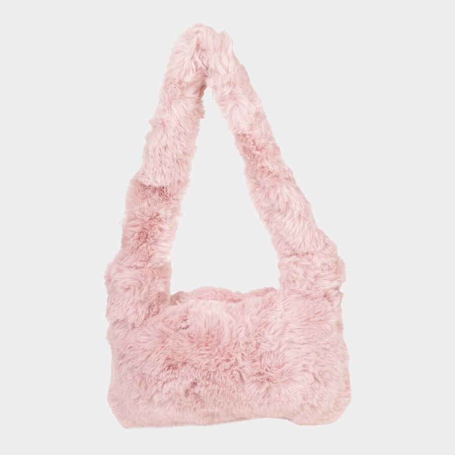 Kid's Pink Nylon And Polyester Bag, , large image number null
