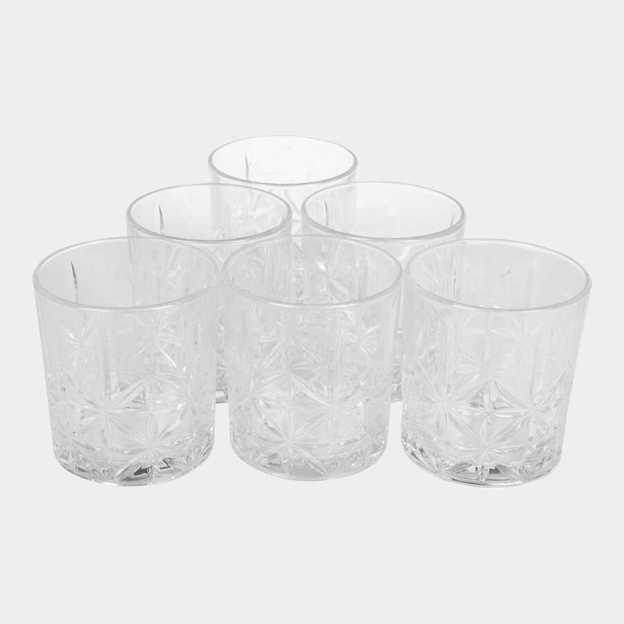 340 ml Glass Tumbler Set of 6, , large image number null