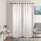 7ft. White Microfiber Door Curtain, , small image number null