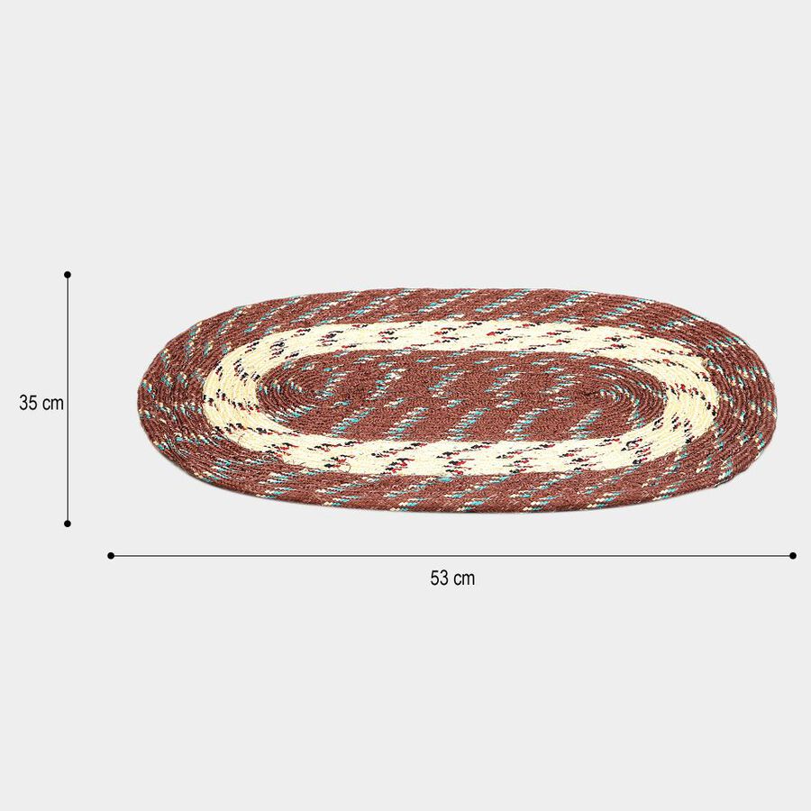 Brown Polyester Door Mat, , large image number null