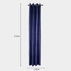 7ft. Blue Microfiber Door Curtain, , small image number null