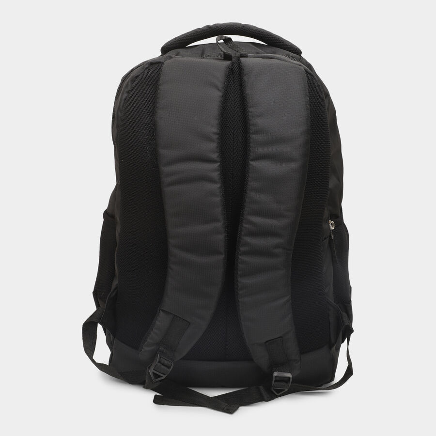 Black Polyester Backpack, , large image number null