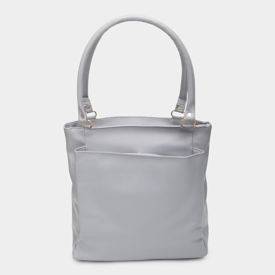 Grey Women's Hand Bag, , large image number null