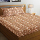 120 GSM Brown Polyester Double Bedsheet, , small image number null