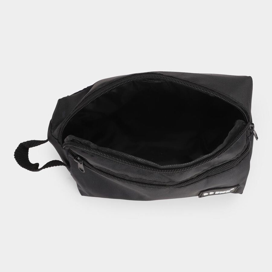 Black PU Utility Bag, , large