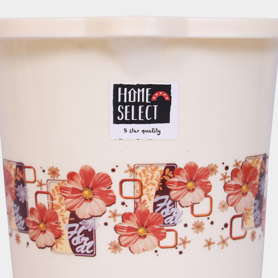 Plastic Bath Mug Plastic Printed Bath Mug, 1 L - Colour/Design May Vary, , large image number null