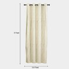 5ft. Beige Window Curtain, , small image number null
