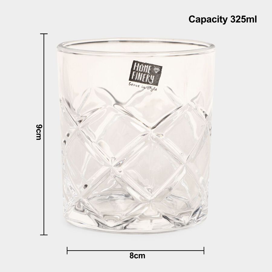 325 ml ग्लास टम्बलर, 6 का सेट, , large image number null