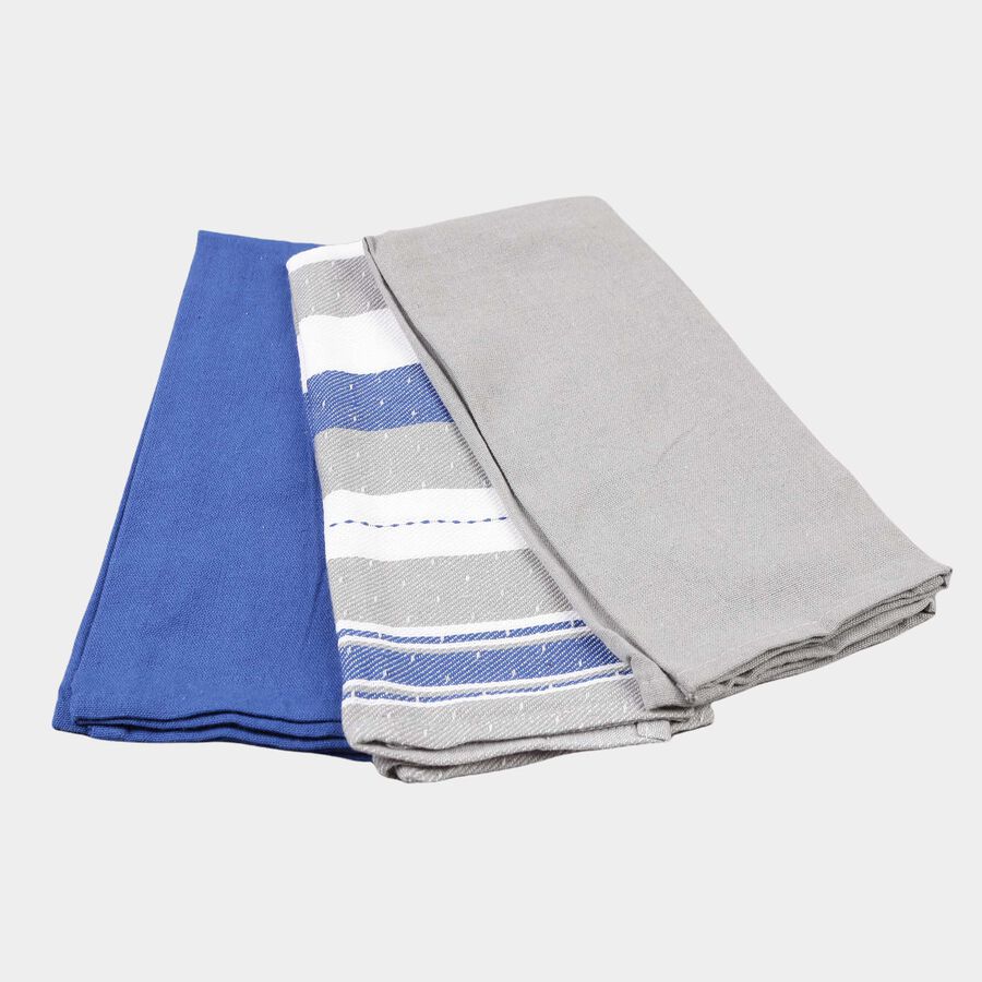 Set Of 3 Cotton Kitchen Napkin, , large image number null