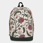 Women's Beige Fabric Backpack, , small image number null