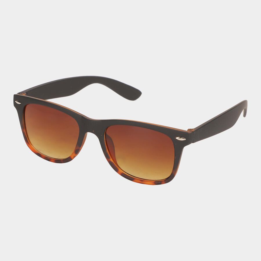 Men's Wayfarer Sunglasses, Plastic, , large image number null