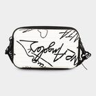Women's Black Acrylic Sling Bag, , small image number null