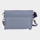 Women's Polyurethane Zipper Sling Bag, , small image number null