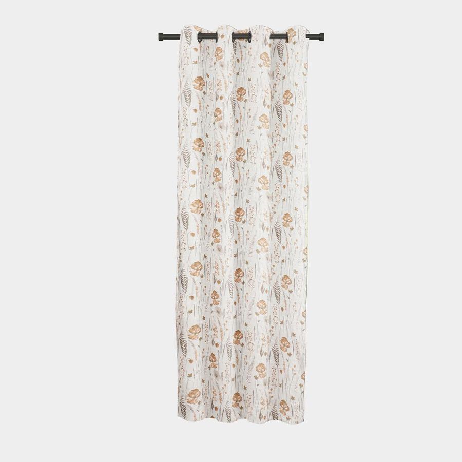 7ft. Brown Microfiber Door Curtain, , large image number null