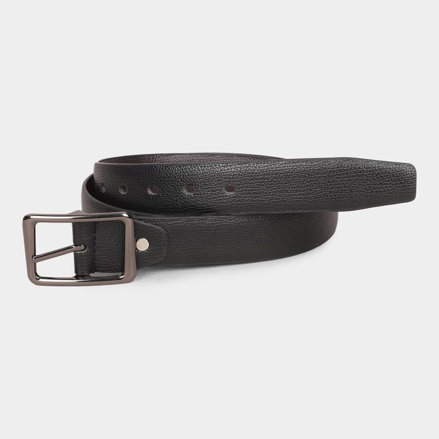 Men's Brown Pu Casual Belt, , large image number null