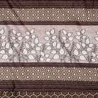 7 ft. Brown Polyester Curtain, , small image number null