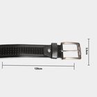Men's Black Polyurethane Casual Belt, , small image number null