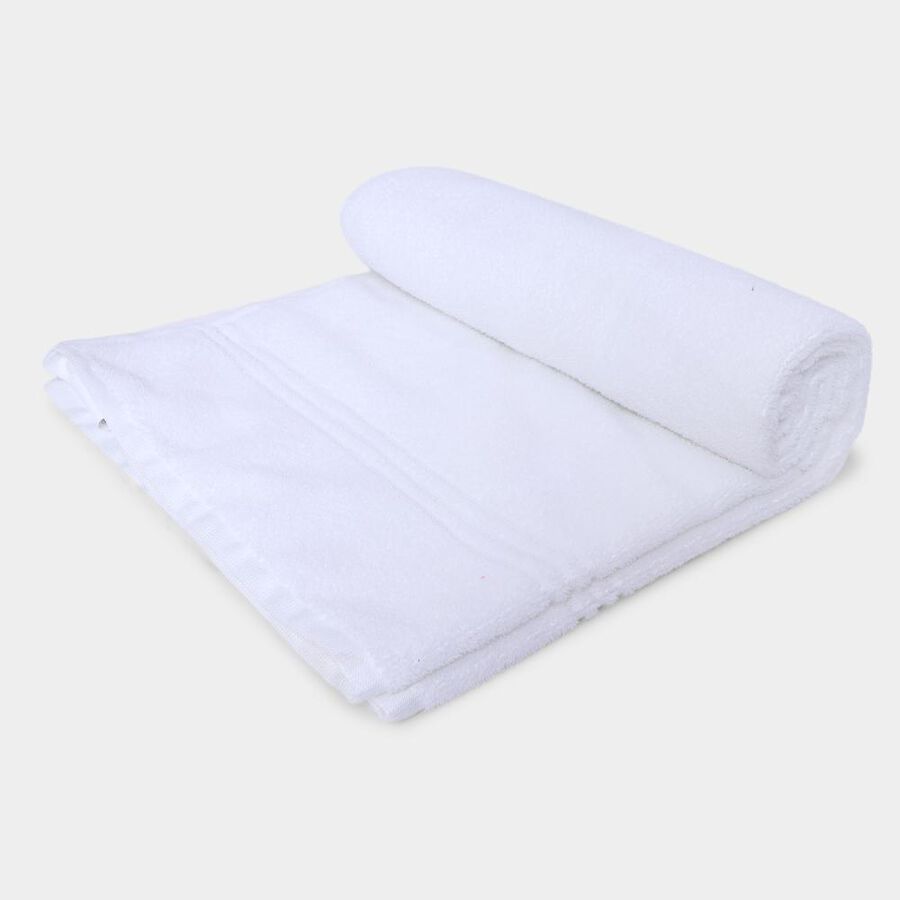 250 GSM White Microfiber Bath Towel, , large image number null