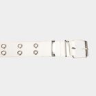 Women's White Polyurethane Belt, , small image number null