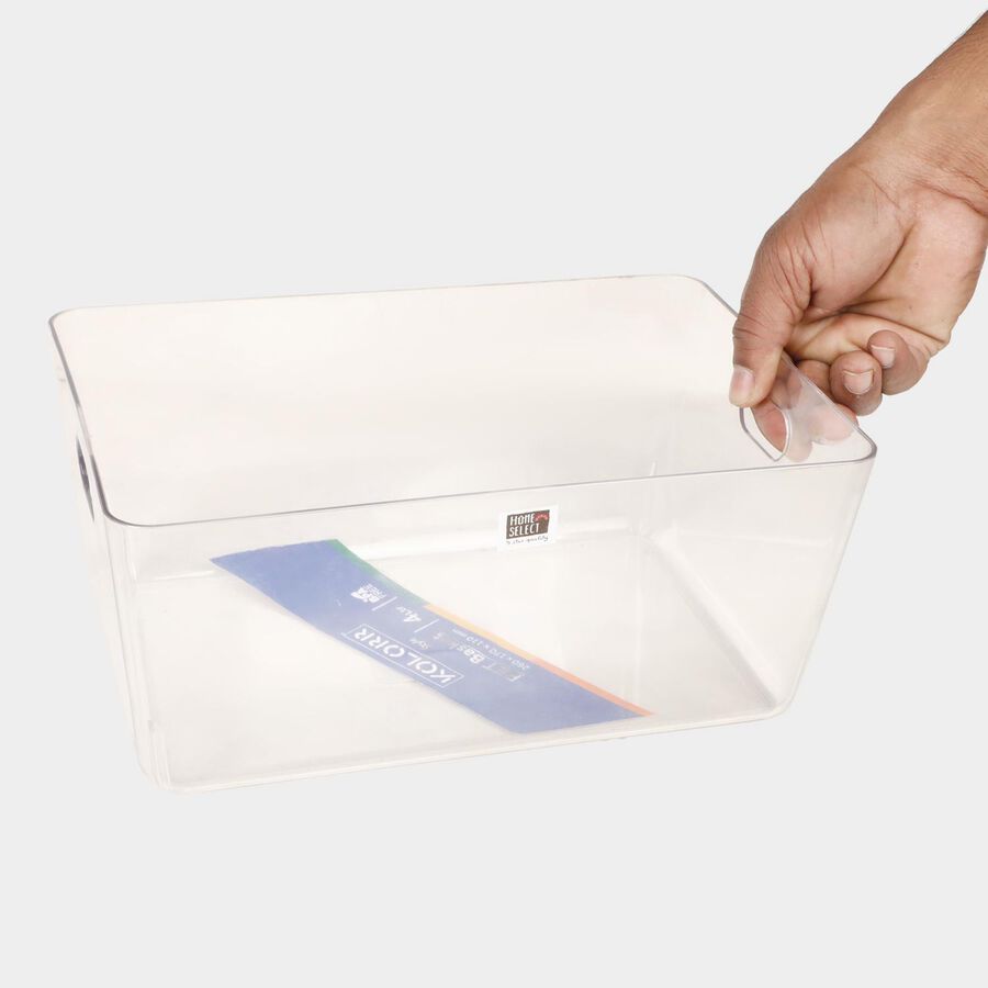 4L Clear Basket, , large image number null